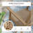 Rectangular 82.7" Long Acacia Dining Set-2023681646-2023681643