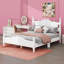  Cadre de lit plateforme en bois, lit plateforme de style rétro-1291248647-1291248646