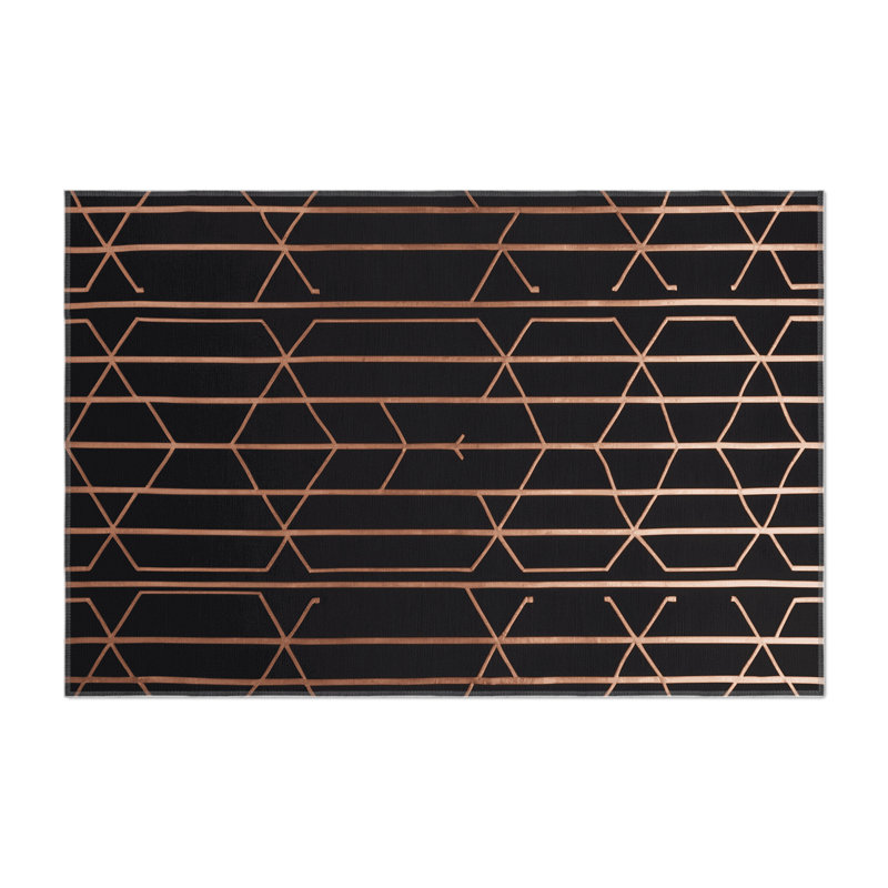 Tapis mauve intérieur et extérieur Trellis, Rectangulaire 8 pi x 10 pi