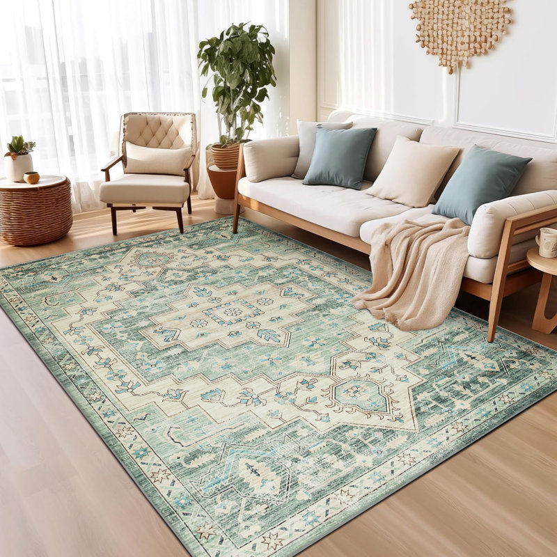 Alma Vintage Look Shag Area Rug, Rectangle 160 x 230cm
