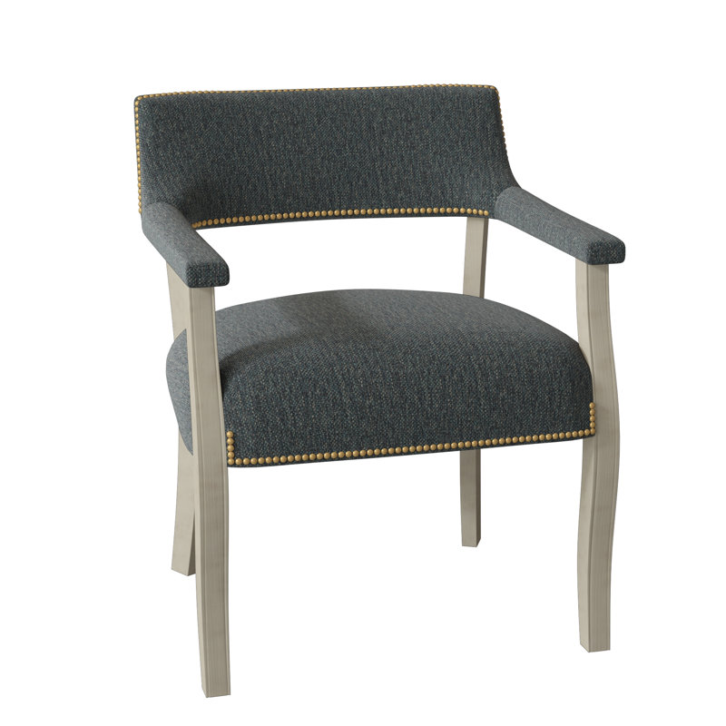 Fauteuil Thayer, 9508 polypropylène / oléfine Oasis, Noyer, Bronze vieilli