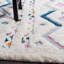Tapis ivoire à chevrons Barden-454005187