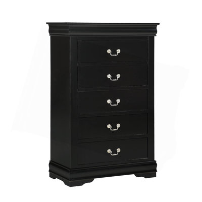 Commode 1 pièce à 5 tiroirs Louis Philip