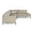 Ambere Leather Upholstered L-Shaped Sectional-693940510-693940507