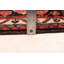Tapis noir et rouge Anatolian Vintage 4 pi 10 po x 10 pi 6 po