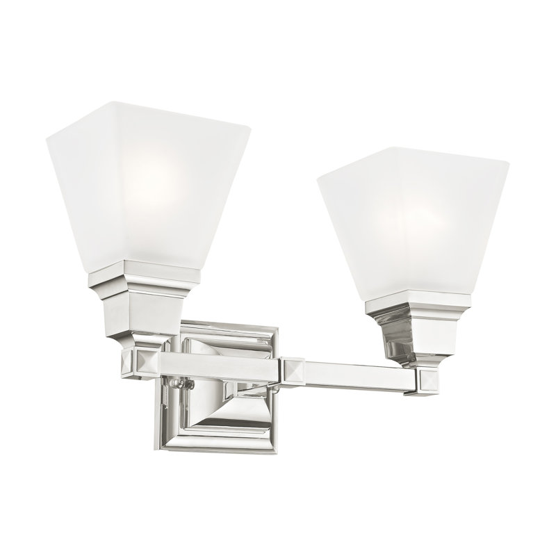 Mathias 2 - Light Dimmable Vanity Light, Polished Nickel
