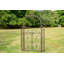 Cornelia 152cm W x 23cm D Arbour Gate with Gate in Rust Brown