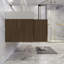 Ensemble de meuble-lavabo mural simple 59 po Glasgow-1293789647