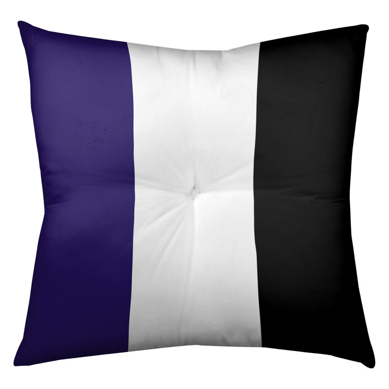 Coussin de sol touffeté baltimore retour, 26 po x 26 po, Blanc