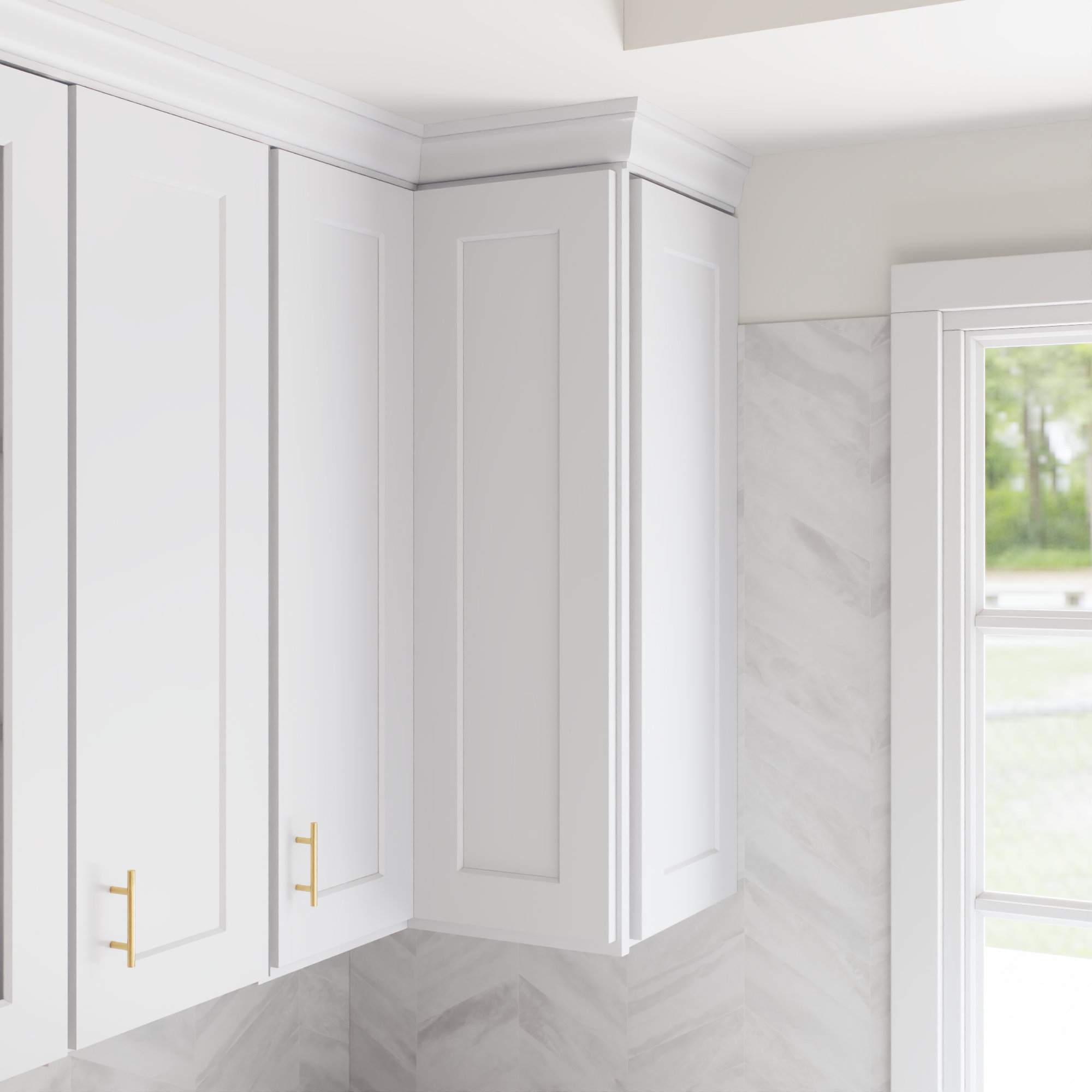 HomLux 24" x 12" x 42"Camlock Easy to Assemble Wall Cabinet | Wayfair