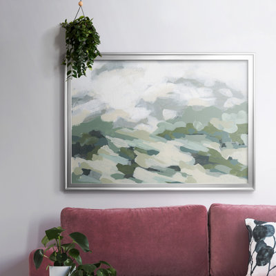 Toile tendue avec châssis Verdant Hillside I