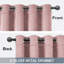 Aspire Homeware Linen 100% Blackout Curtain Pair for Maximum Privacy and Light Control-523209157-523209165