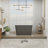 46.85" x 27.3" Freestanding Small Acrylic Bathtub, Integrated Seat & Non-Slip Surface, Chrome Drain for Safe Soaking in Compact Bathrooms-98301529