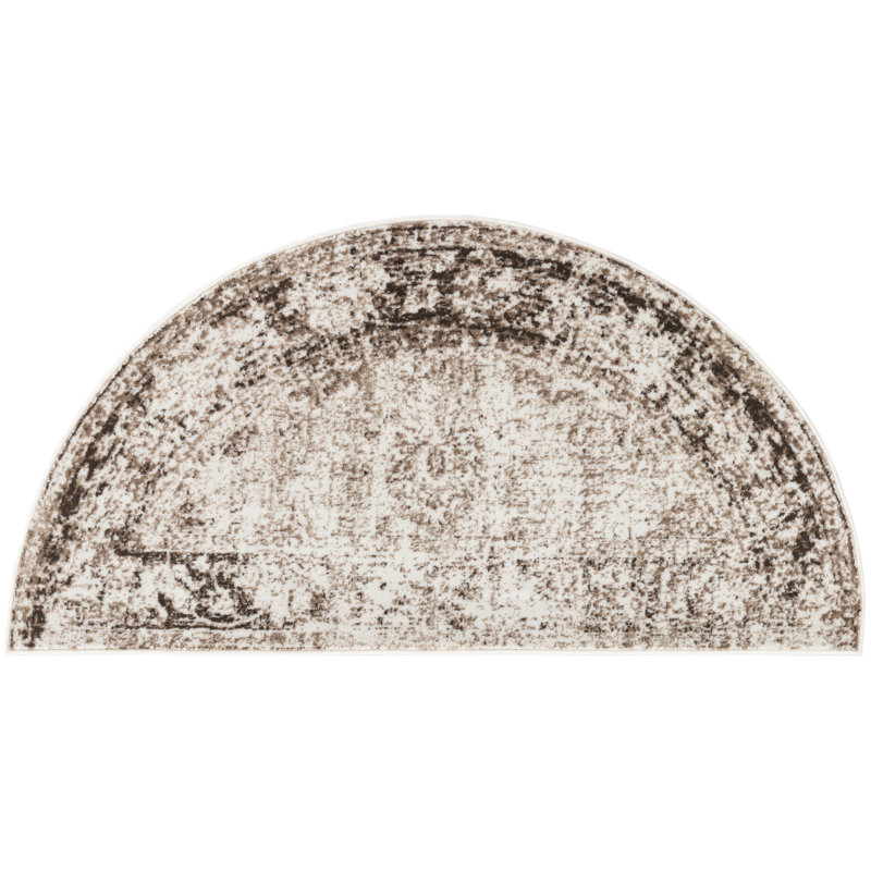 Antibes Hambly Rug, Half-circle 3'1" x 6'1"