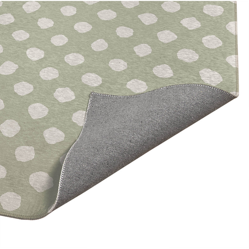 Tapis d'extérieur à gros pois antidérapant, Rectangle 4pi x 6 pi