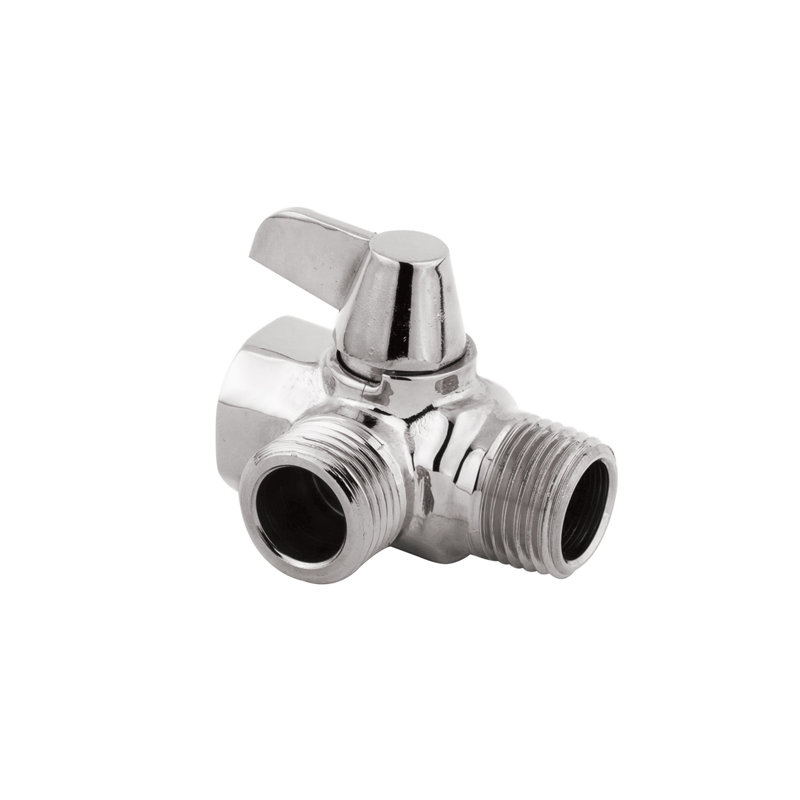 Kingston Brass Shower Scape Shower Arm Diverter, Polished Chrome