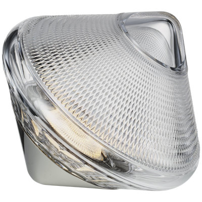 Waterford Copper Coast 12" Rechargeable Accent Light with Clear Crystal