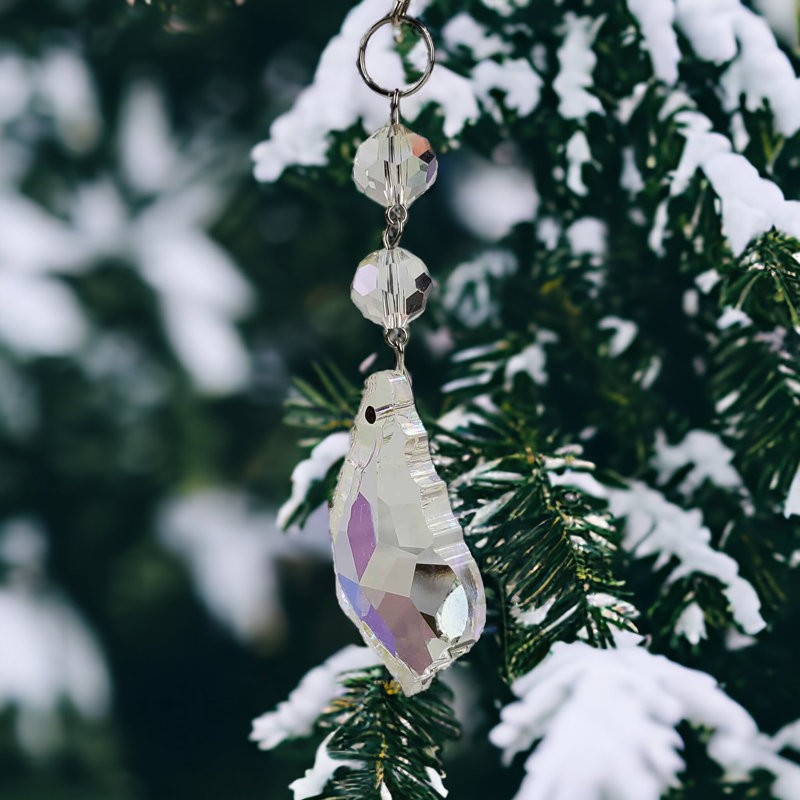 4'' Glass Finial Ornament