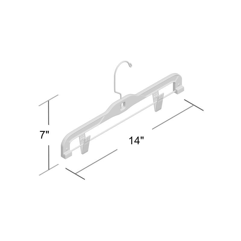 Mosi Hangers With Clips for Skirt/Pants