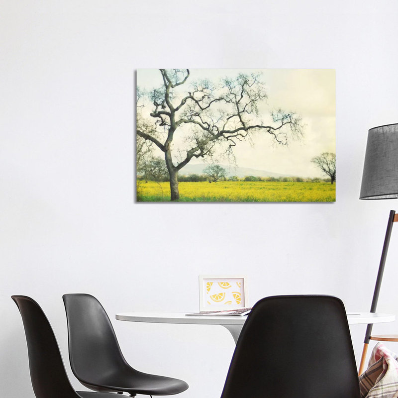 Green Gold 1 Piece Wrapped Canvas Wall Art, 101.6 cm H x 66.04 cm W x 1.91 cm D