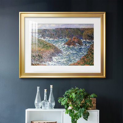 Port, impression sur papier encadrée