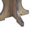 Tribeca Round Oak Pedestal Dining Table