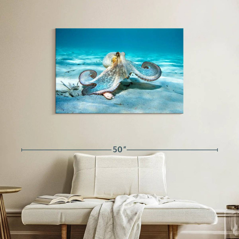 Crowle Roaming Octopus, 26" H x 39" W
