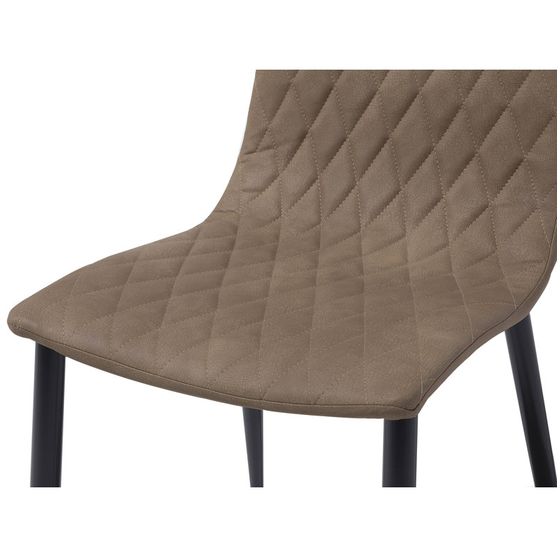 Riceboro 44cm H Upholstered Side Chair, Light Brown