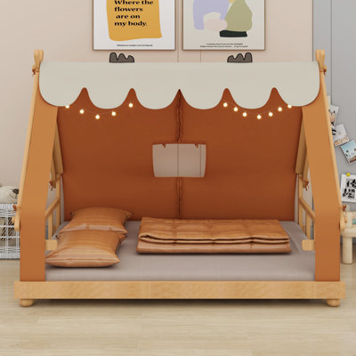 House Bed With Tent And Light