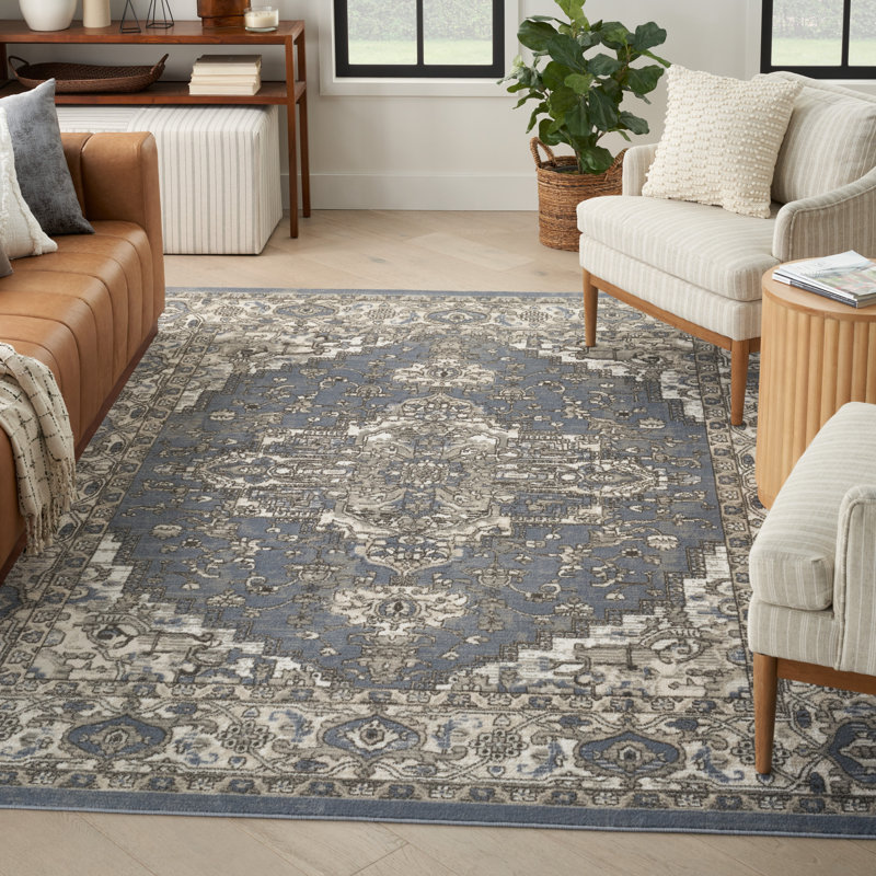 Tapis tissé à la machine Sereno, Rectangle 5 pi 3 po x 7 pi 3 po