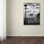 "pont des arts paris" , reproduction de photo sur toile tendue-18235346