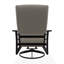 Chaise berçante pivotante en polymère St. Catherine-98360040-98359992