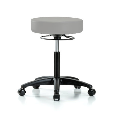 360 Degree Height Adjustable Swivel Stool | Medium Bench Height 20.5-28"