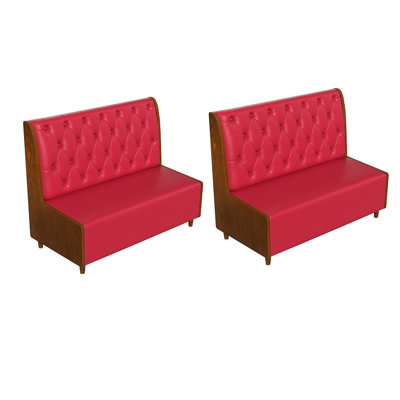 Oddveig Faux Leather Upholstered Bench
