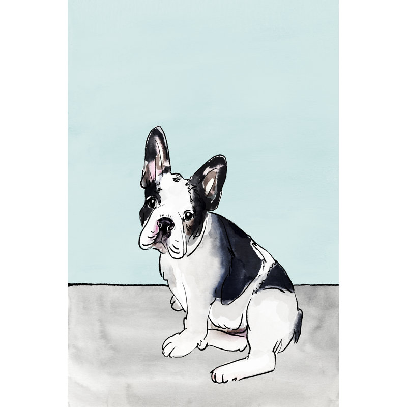 Pet Portrait III by Annie Warren - Wrapped Canvas Painting, 30cm H x 20cm W