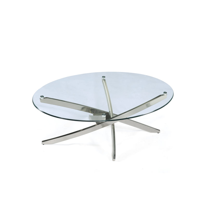 Ruka Glass Top Coffee Table