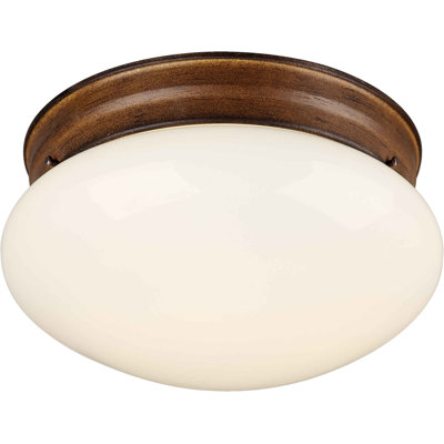 Villafane Glass Flush Mount