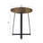 Paramus 22'' Tall Cross Legs End Table-1998451058