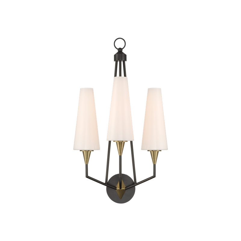 Hennin 3 - Light LED Armed Sconce
