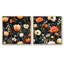 Galets - Ensemble de 2 collages carrés floraux-101848539-101848540