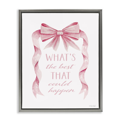 Cadre flottant optimiste Best That Got Happen, design par Cindy Jacobs