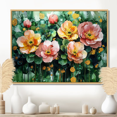 Spring Succulent Bloom In The Arid - Succulent Framed Prints