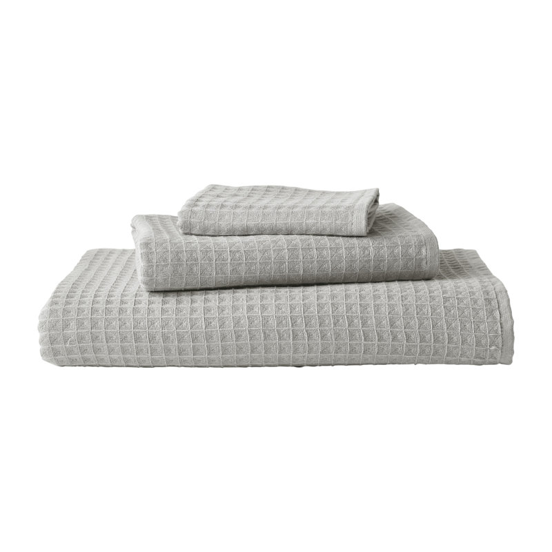 Waffle Twist Waffle Washcloth, Linen