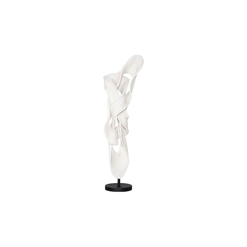 Cast Dancing Sculpture, Releve, Faux Bleached