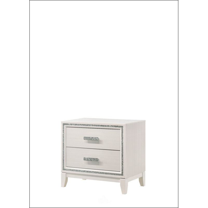 Haiden Nightstand, White