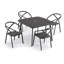 Azal Outdoor 5 - Piece Dining Set
