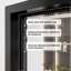 Panneau de porte intérieur en verre givré Aluminun 5-Lite avec cadre et bouton Aluminun-121407519-121407510
