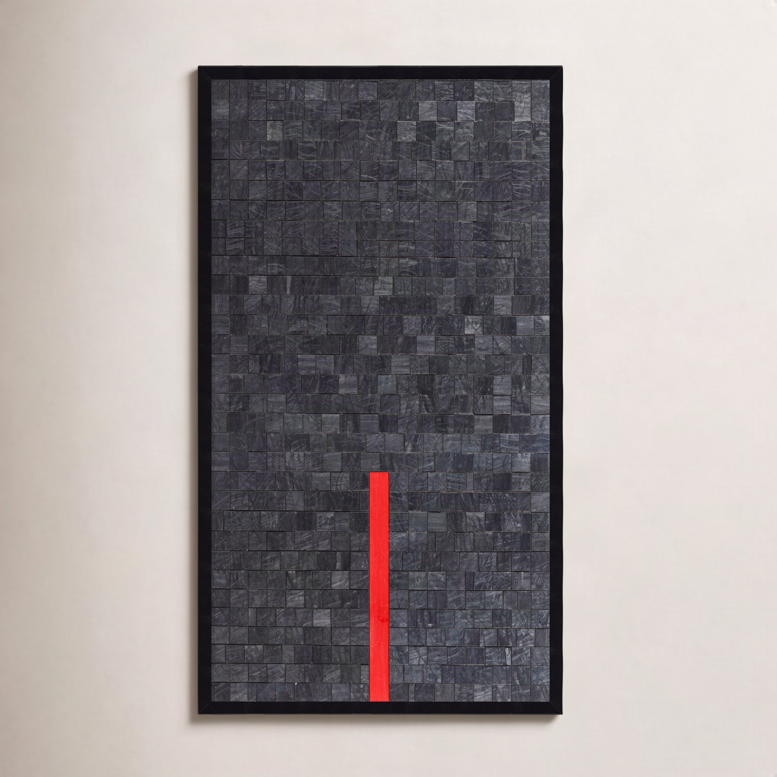 Close by Alex Dunn, 41" H x 23" W, Black