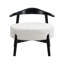 Chaise d'appoint rembourrée, chaises de salon modernes, fauteuil de lecture pour chambre à coucher avec véranda, supporte 300 lb