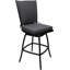 Tabouret de bar extérieur en aluminium avec coussin Kyeler-395518372-395518375-355272580